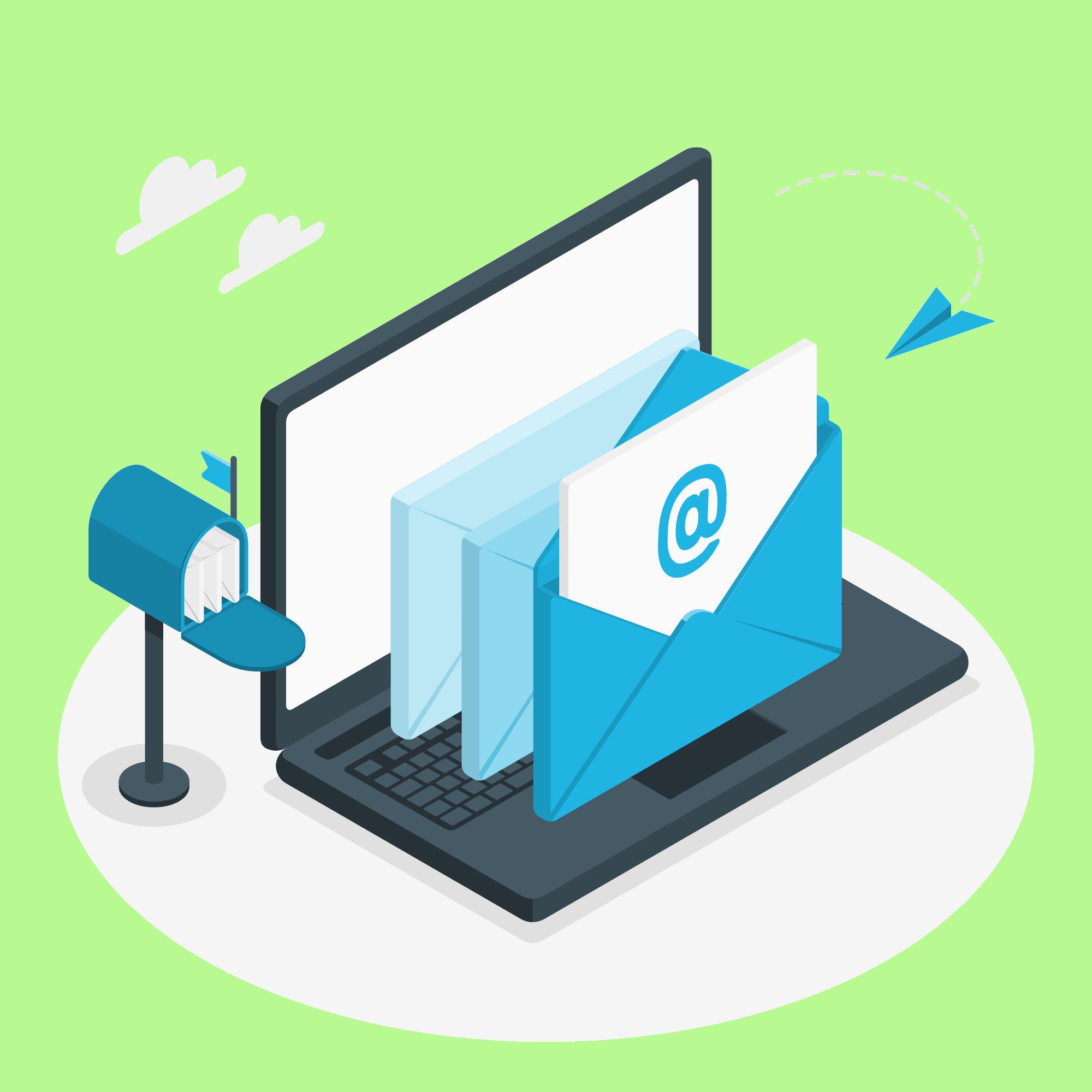 Configurar envíos por email desde una cuenta de Gmail u Outlook